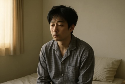 아침이 되면 기분이 더 무겁게 느껴지는 순간