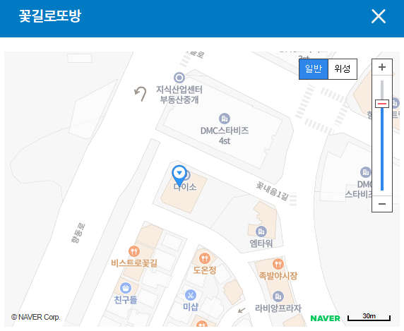 로또1등 당첨지역 배출점 꽃길로또방 약도