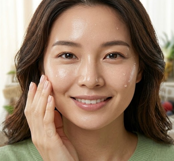 계절별 피부 보습관리 방법을 표현한 이미지