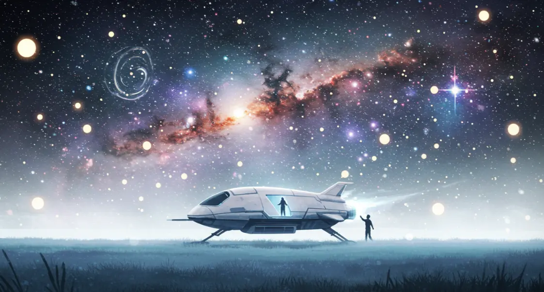 우주선 타는 꿈