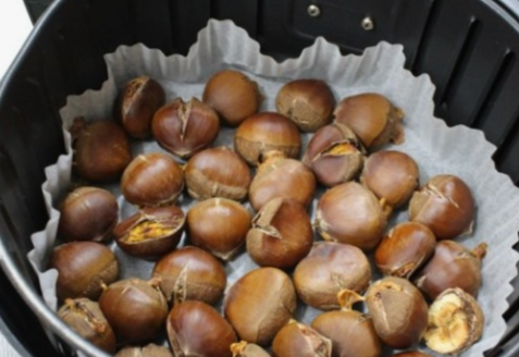 에어프라이어-밤굽기