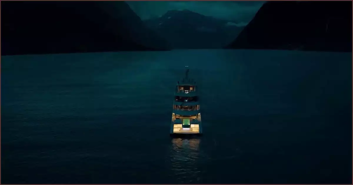 영화의 주무대가 되는 크루즈