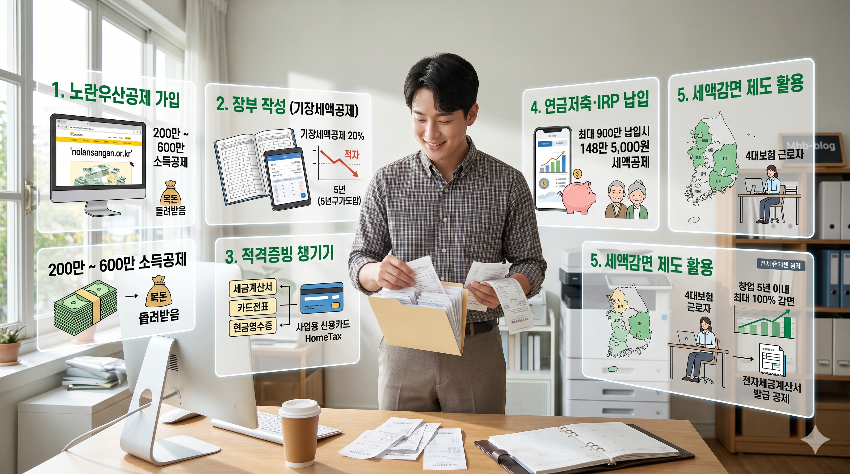 절세 방법 5가지_지금 당장 실천할 수 있는 핵심 전략