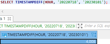 날짜 차이, 년차 연도 분기 차이 구하기 쿼리