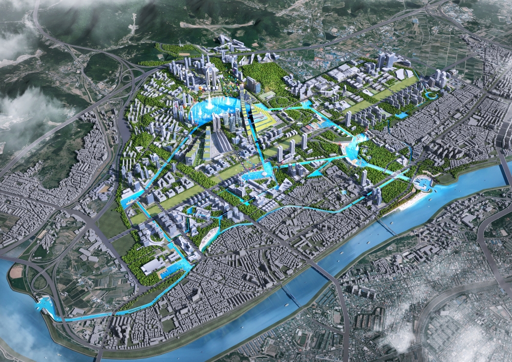 대구 K-2 공항 후적지 개발 조감도&#44; 대구시