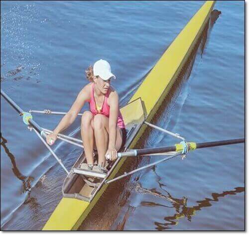 여자 조정 선수