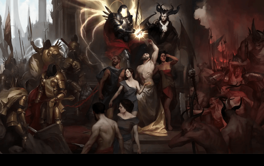 홈페이지 디아블로4 이미지입니다.