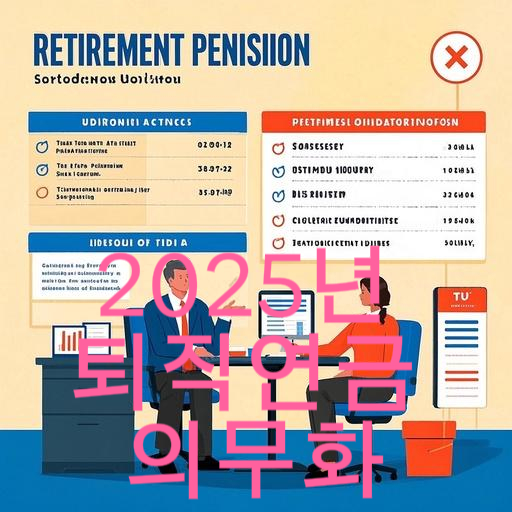 2025년 퇴직연금 의무화