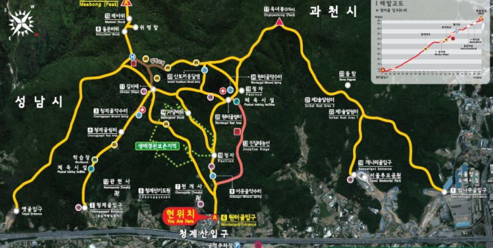 청계산 등산코스