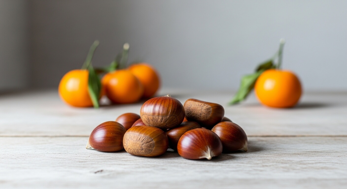 비타민C 많은 견과 밤입니다 (항산화, 감기예방, 피부)