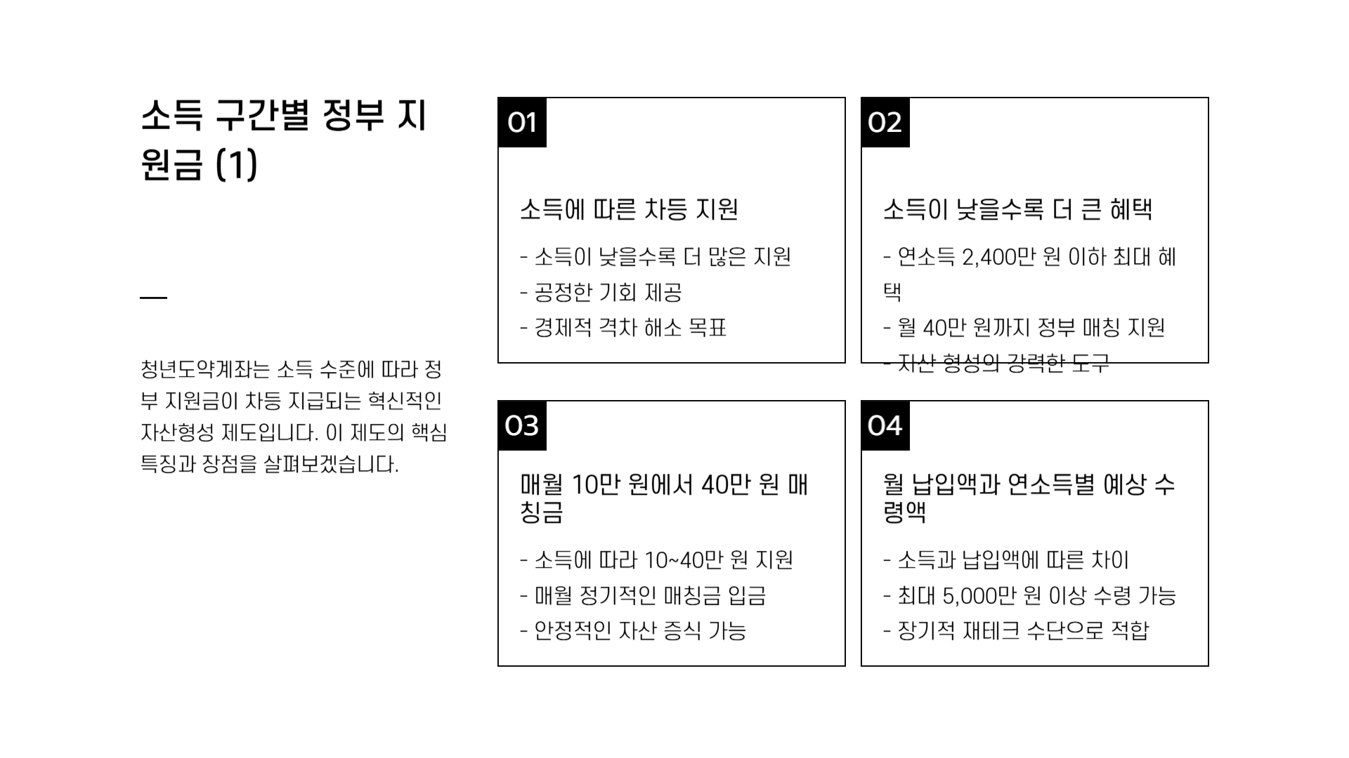 청년도약계좌 가입 조건