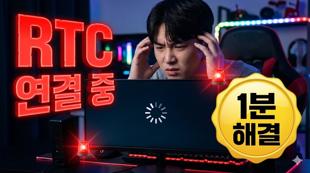 디스코드 RTC 연결 중 오류로 답답해하는 한국인 사용자와 해결 방법 썸네일