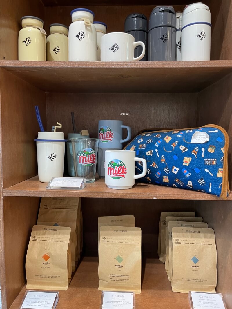 고양 스타필드 미루꾸 커피 밀크바 - 시그니처 컵