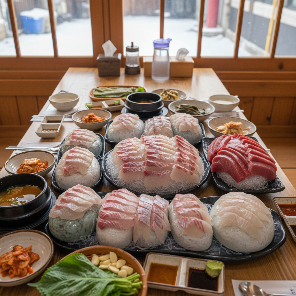 2월 제철 횟감