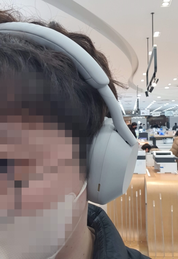 소니-헤드폰-착용감