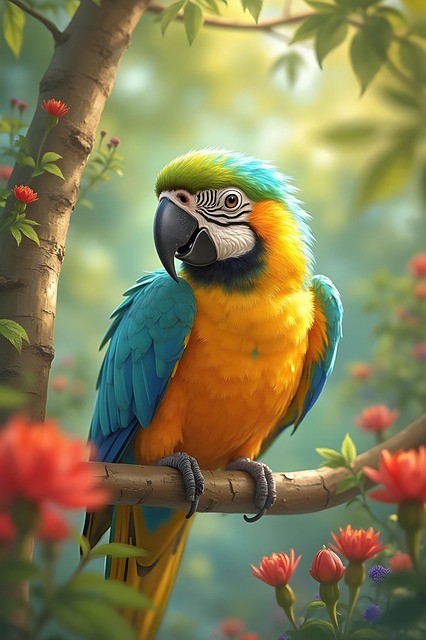 앵무새 종별 지능 순위와 교육 난이도 비교