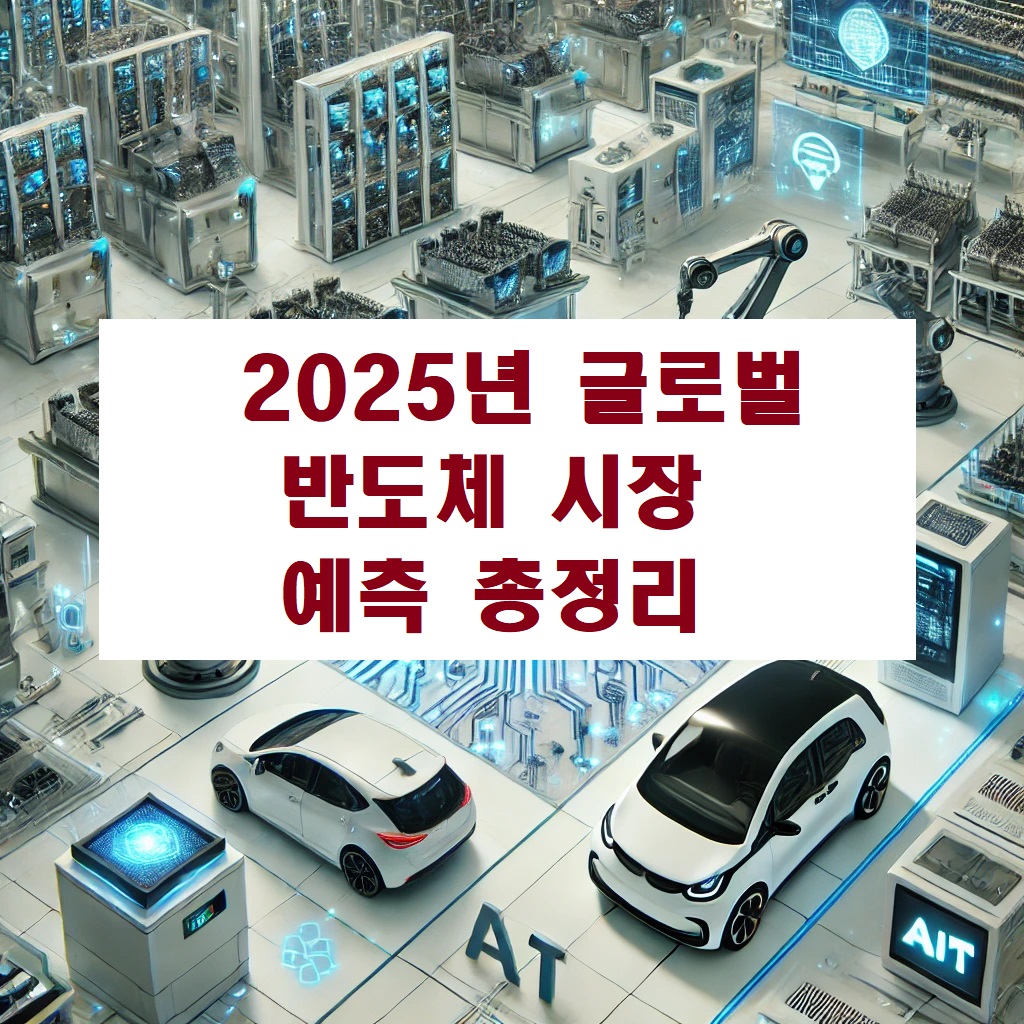 2025년 글로벌 반도체 시장 예측 총정리