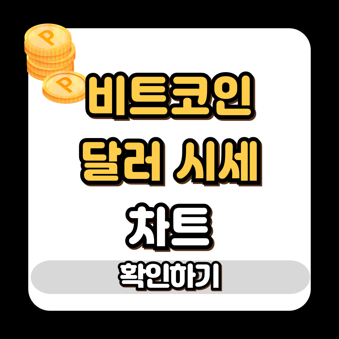 비트코인 달러 시세 차트