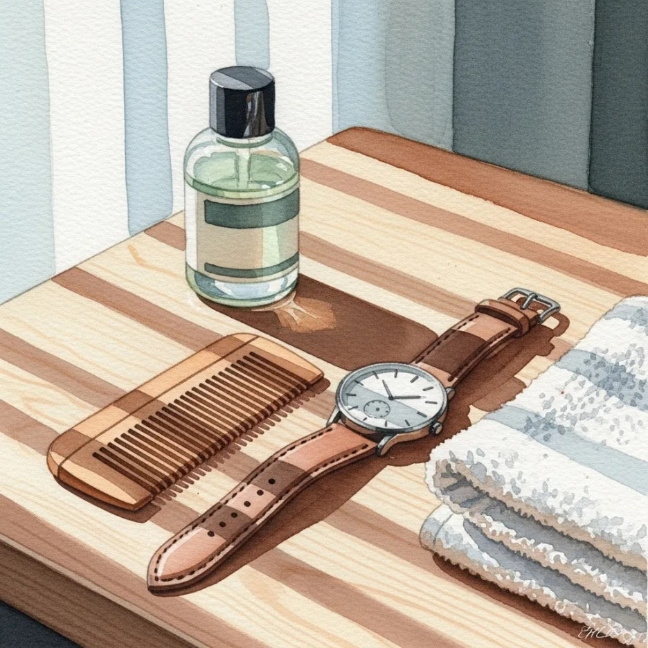 남성 자기 관리에 필요한 다양한 도구들