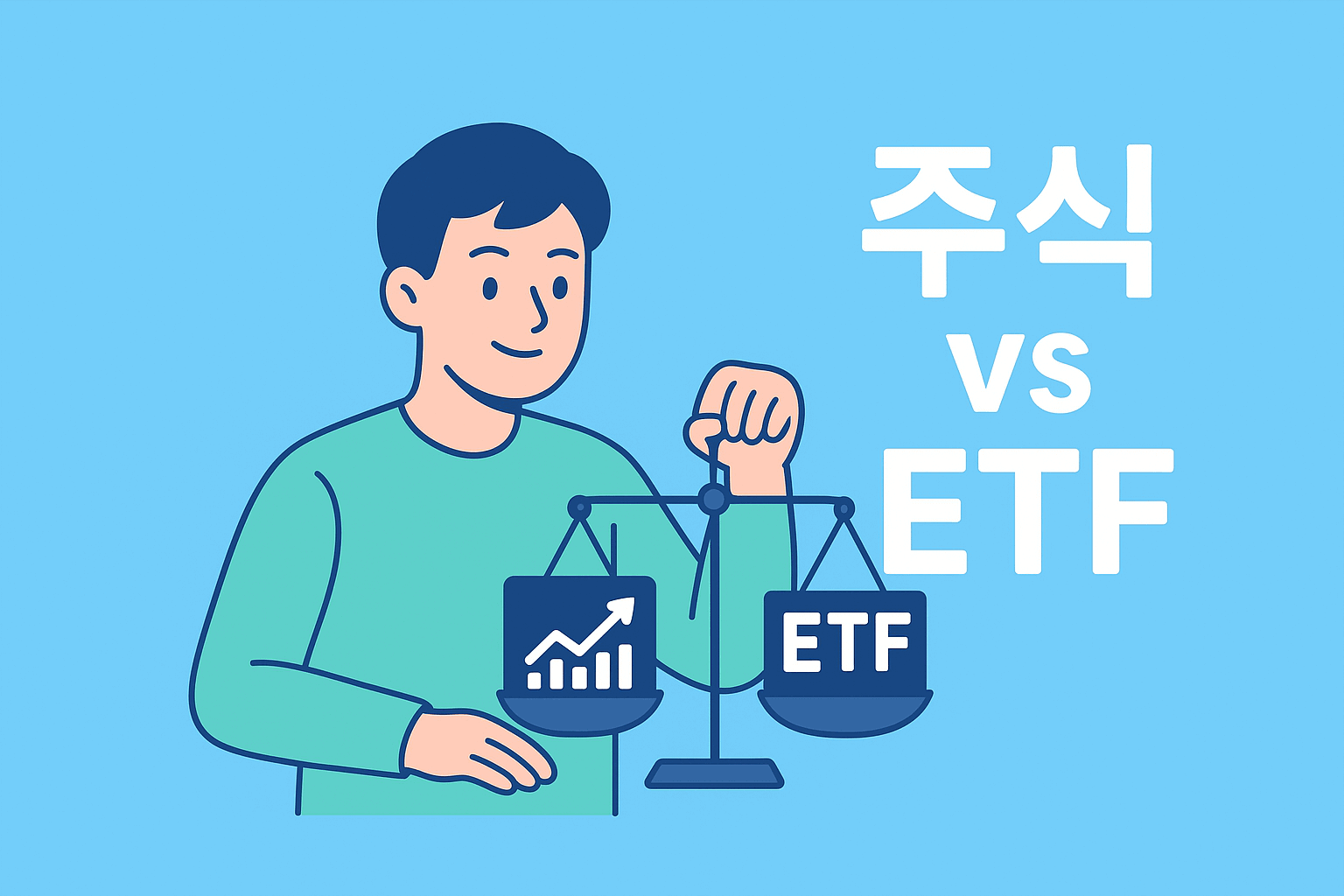 MZ세대 직장인을 위한 주식 vs ETF: 차이점과 선택 기준 총정리
