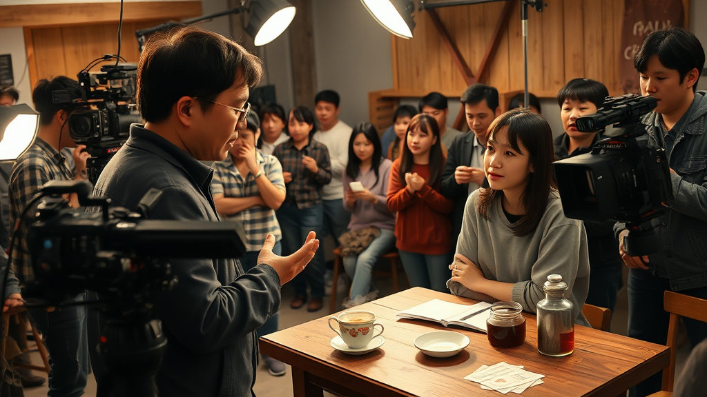 작은 일상 속 보편적 감정을 포착하는 한국 독립영화 촬영 현장