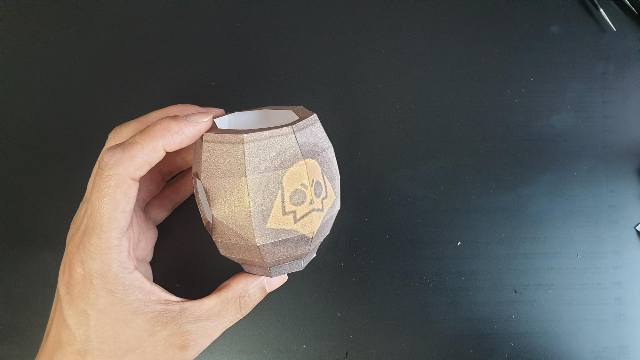 브롤스타즈 로보마이크 종이모형