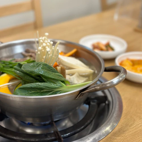 장사의 신 왕만두전골