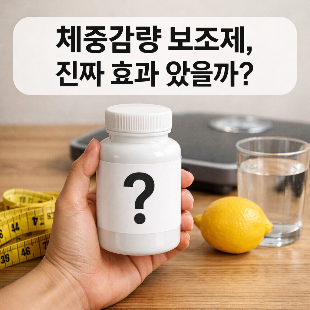 체중감량 보조제, 진짜 효과 있을까?