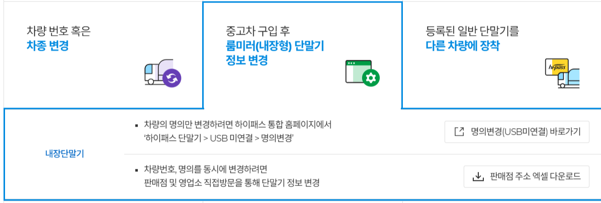 하이패스 단말기 등록변경이 필요한 이유2