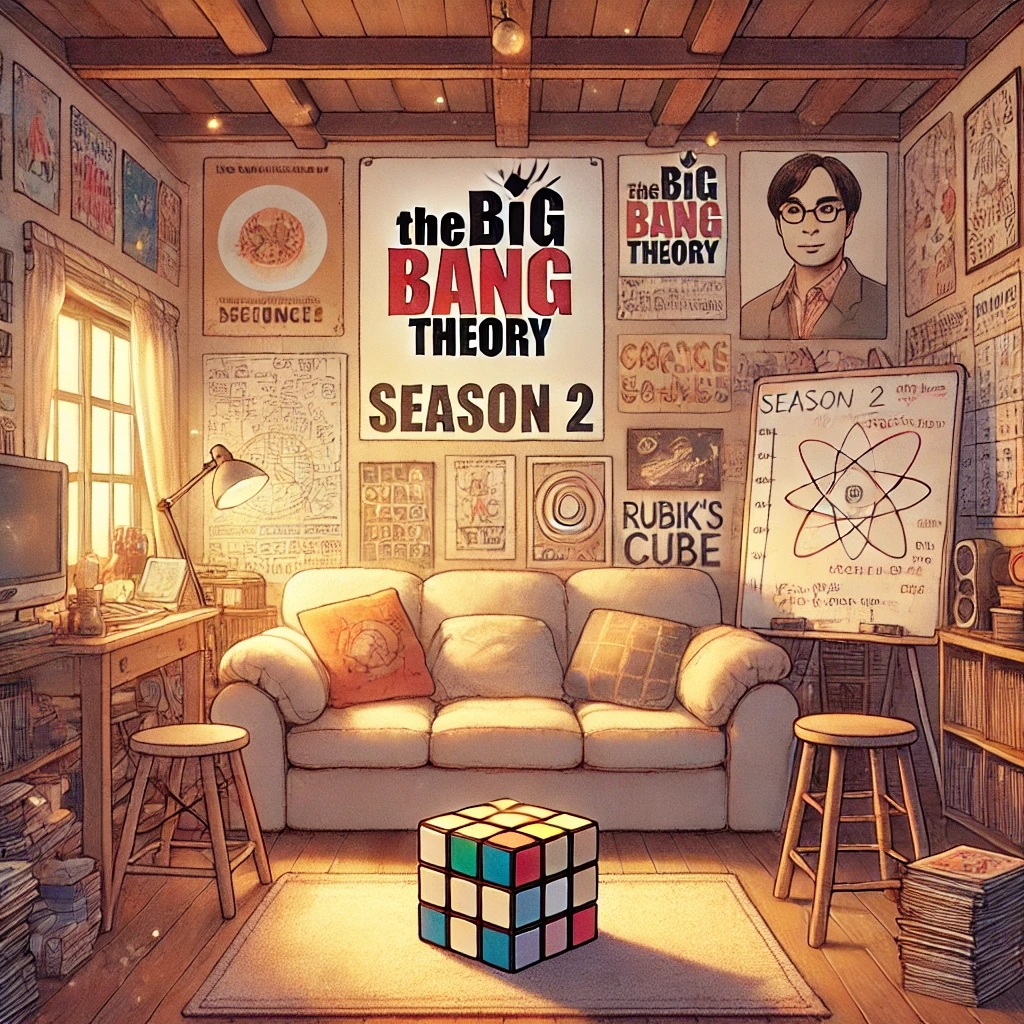 미국 드라마 빅뱅 이론 시즌 2 연상시키는 그림