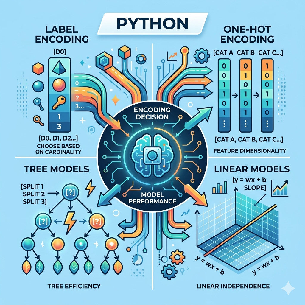 Label Encoding vs One-hot Encoding 선택 방법