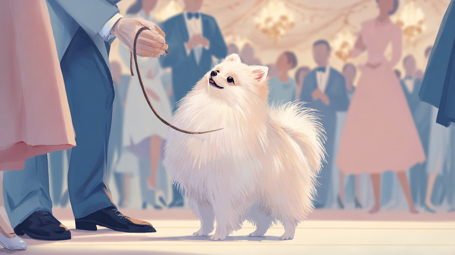 포메라니안 순종 구별법