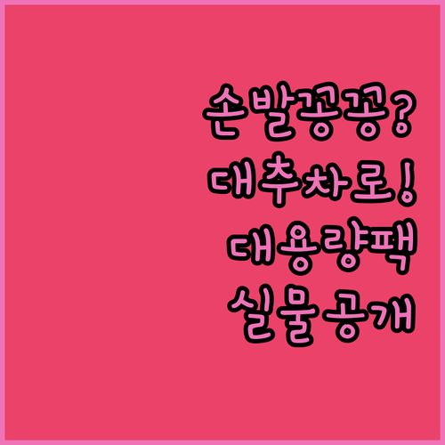 수족냉증에 좋은 국산 대추차 티백 대..