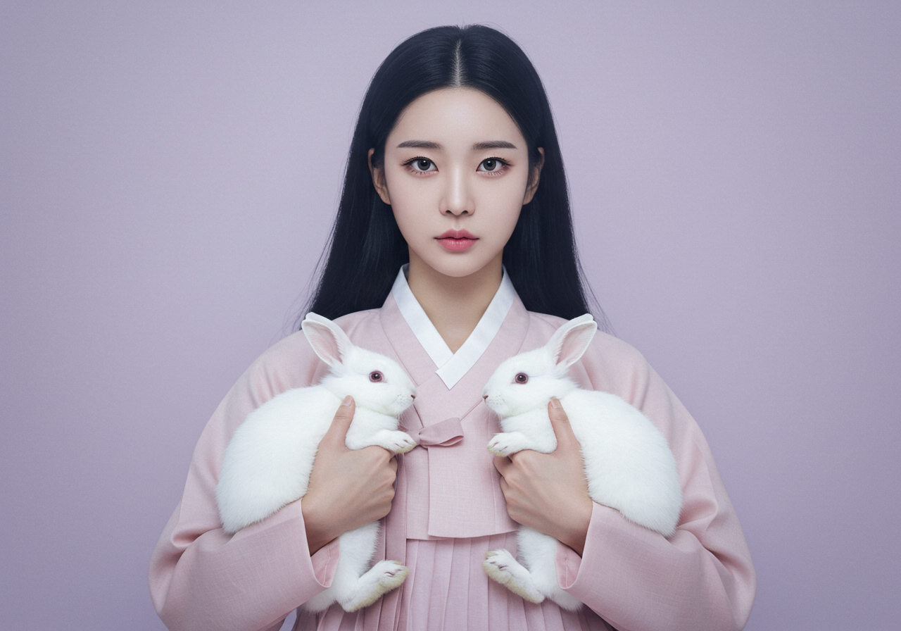 태몽일수 있는 토끼가 나오는 꿈 해몽 - 특별한 태몽으로 성격 풀이