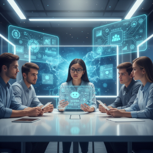 챗GPT 활용의 핵심 프롬프트 엔지니어링 능력. 협력적 문제 해결을 위해 AI를 활용하여 지식을 재가공, 새로운 가치를 창출하는 AI 시대의 진짜 공부에 집중