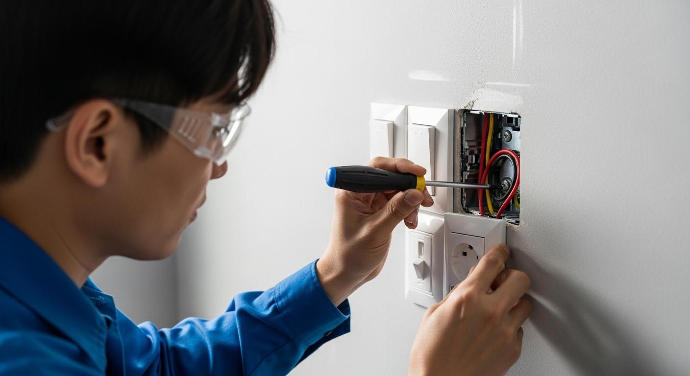 전기 스위치 및 콘센트 교체