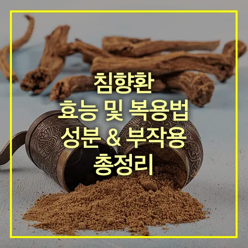 침향환 효능 및 복용법 썸네일