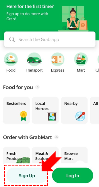 그랩 Grab 카드등록 사용법