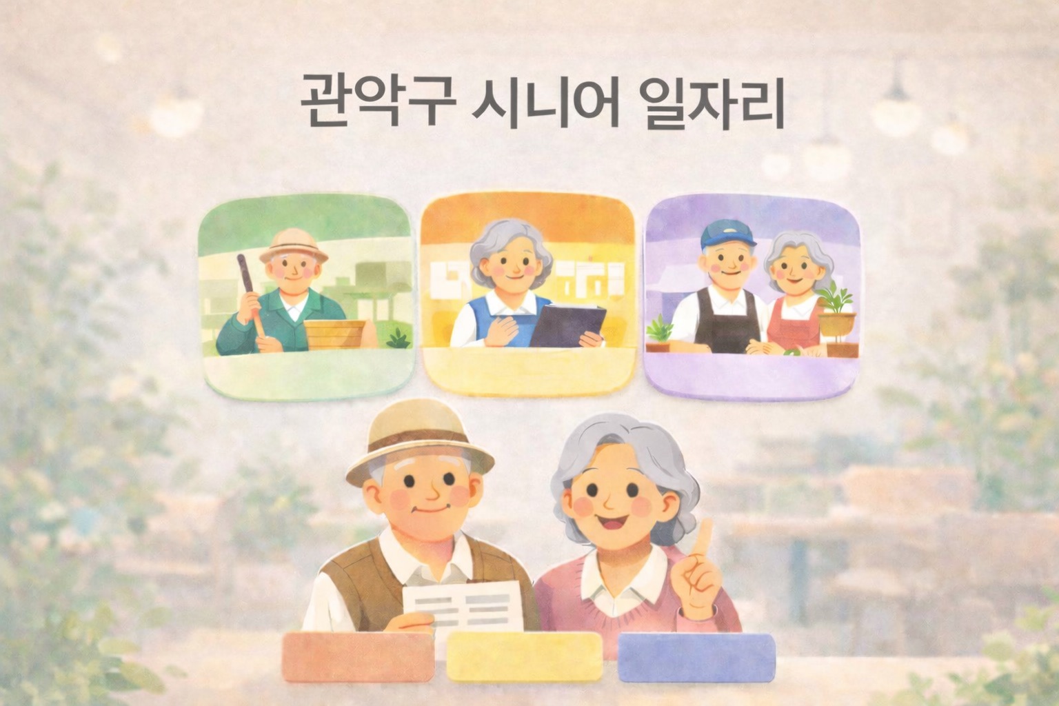 관악구 시니어 일자리