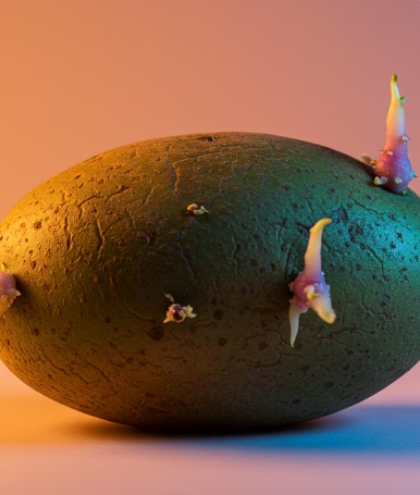 초록색 감자는 피하세요!