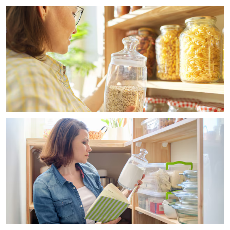 건강식 재료 보관