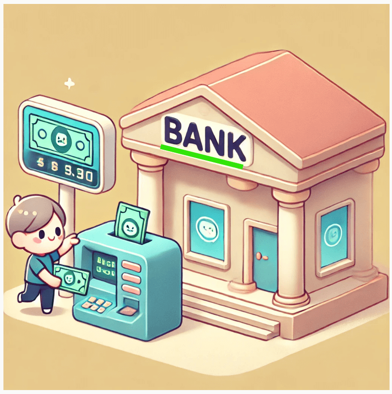 월복리 은행 그림