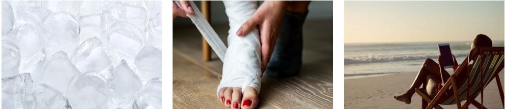 발목 치료 방법 이미지