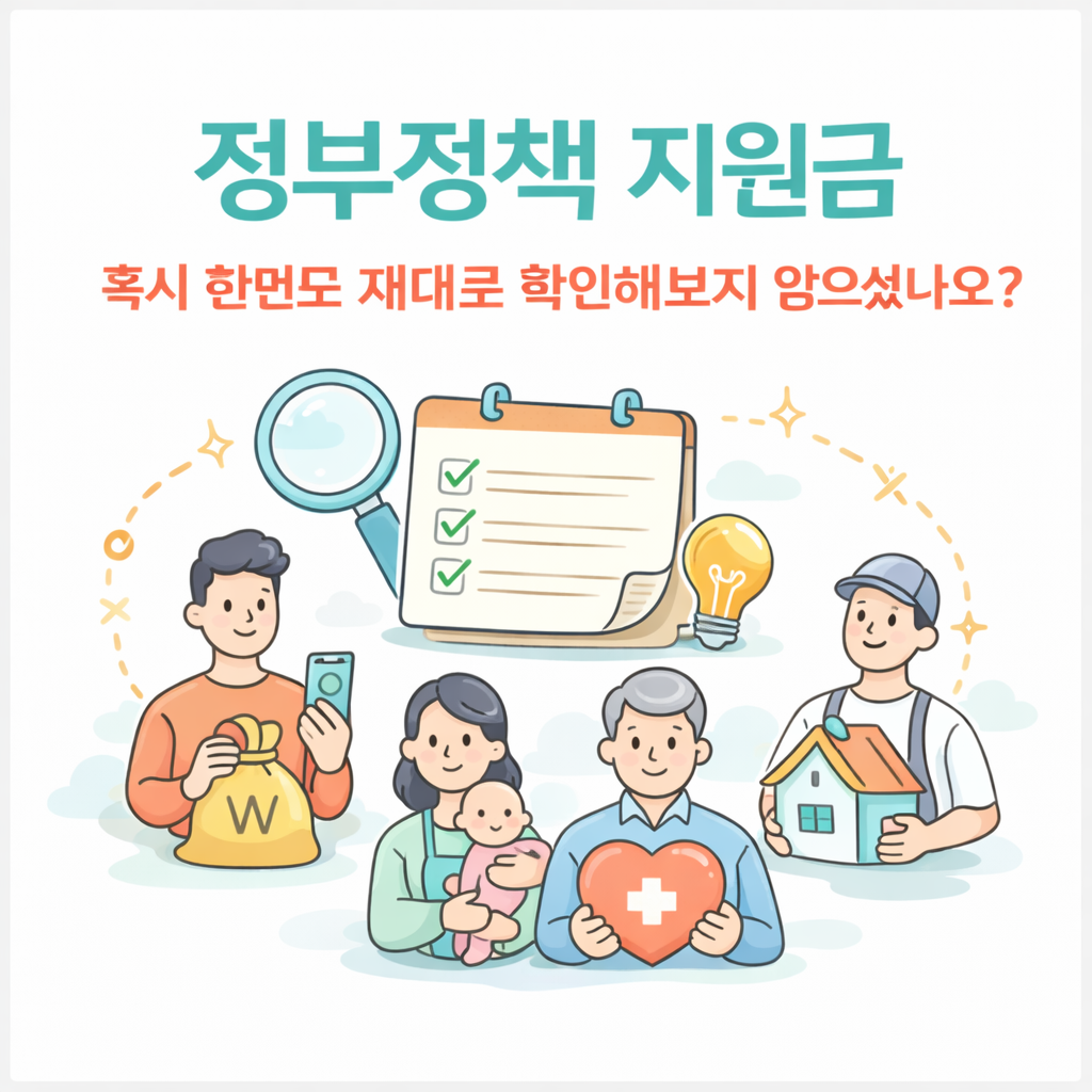 정부정책 지원금