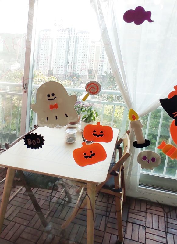 유리데코를 가까이서 찍은사진