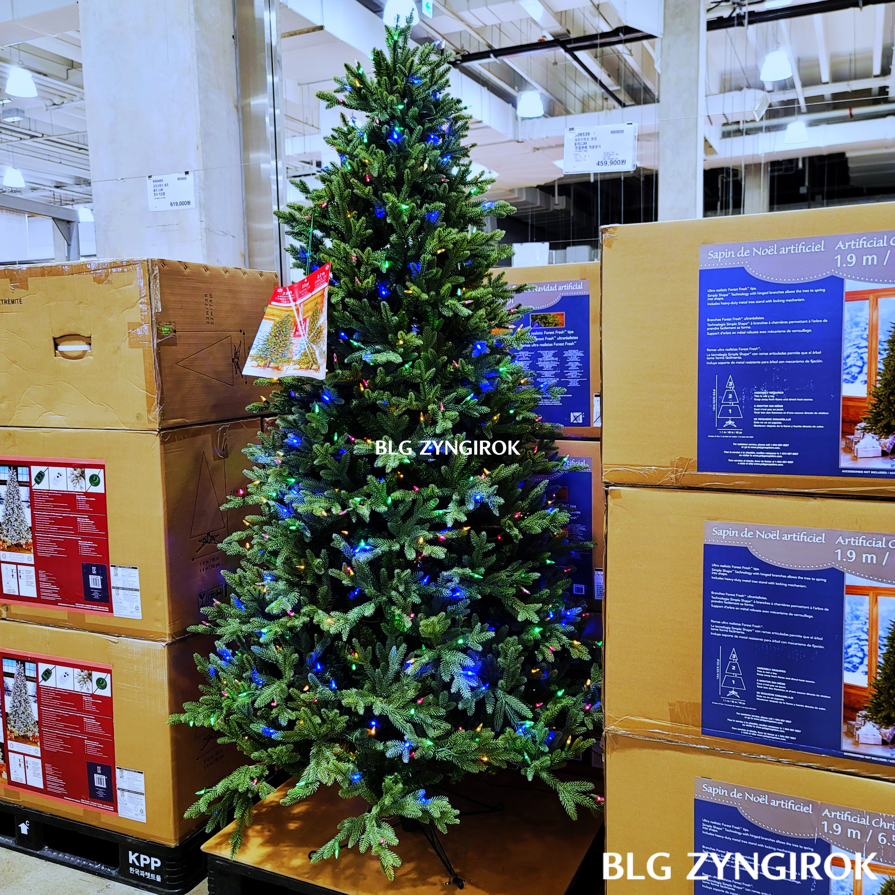 크리스마스-트리-2.2m-모습이다.