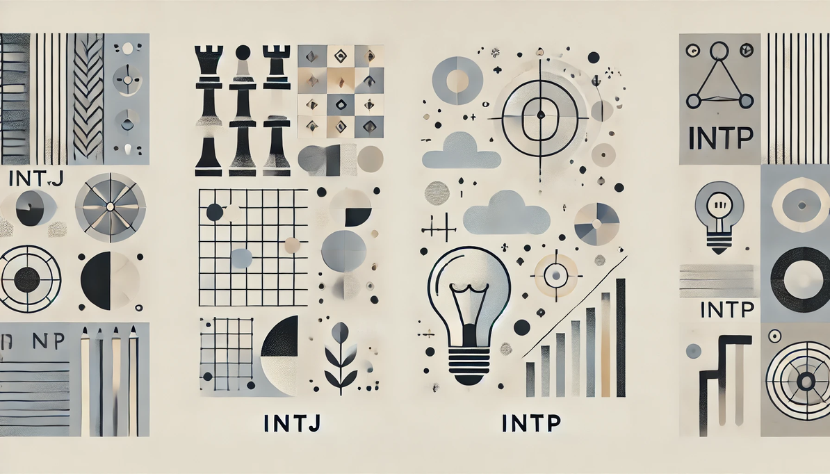 16가지 유형중 INTJ(내향적 직관형)와 INTP(내향적 사고형)의 매력