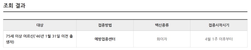 서울시 백신 접종 장소