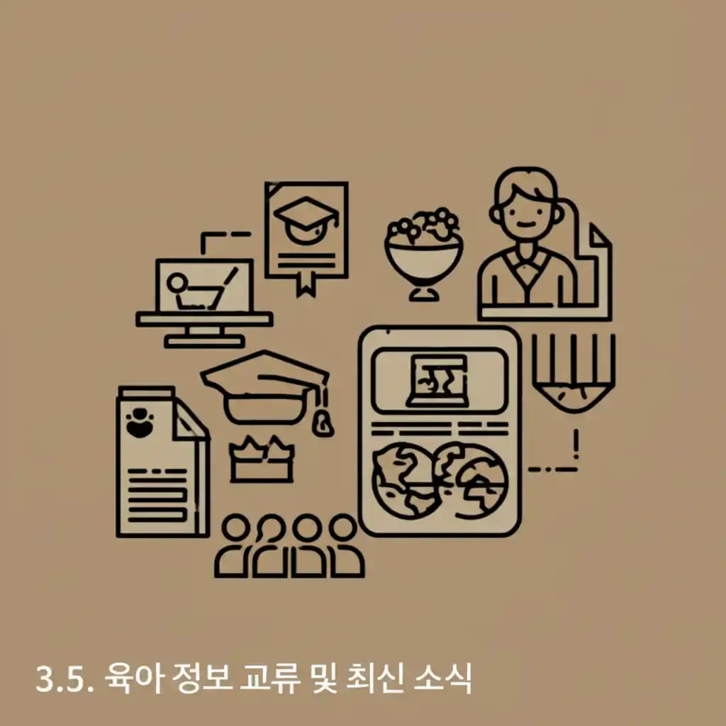 고양시 육아 종합 지원의 육아 정보 교류 및 최신 소식에 참여하는 부모들