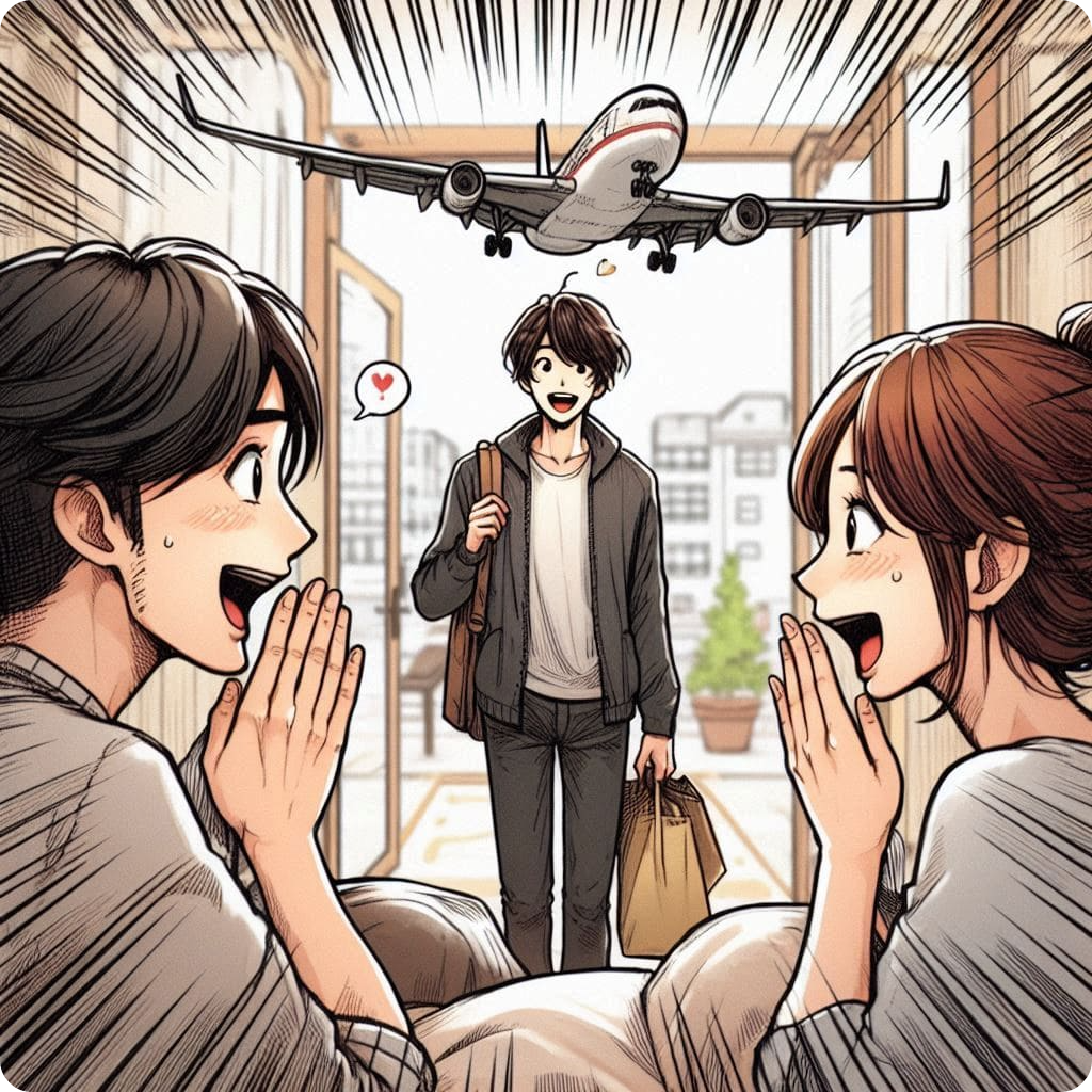 Surprise visit